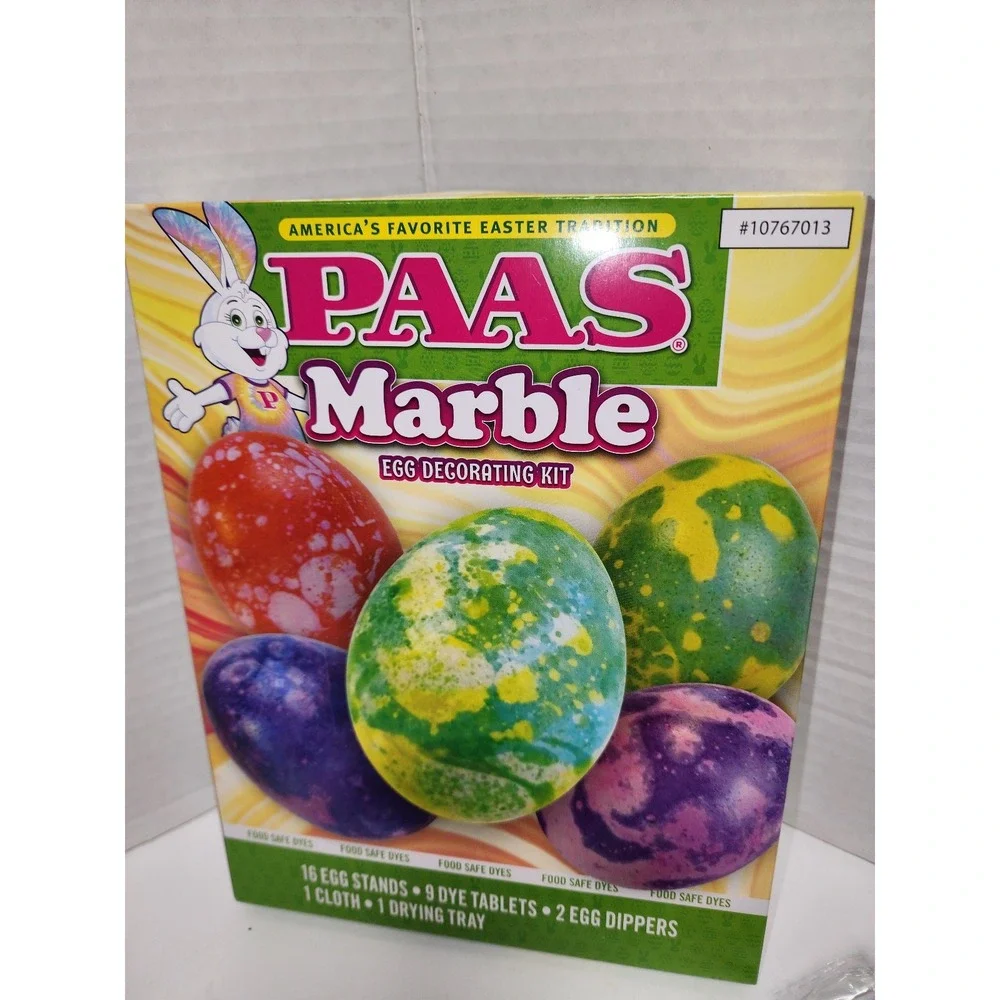 Easter Lot #3 14‎ pcs Crafts Ornament Kit dye cookie candy mold decorative eggs